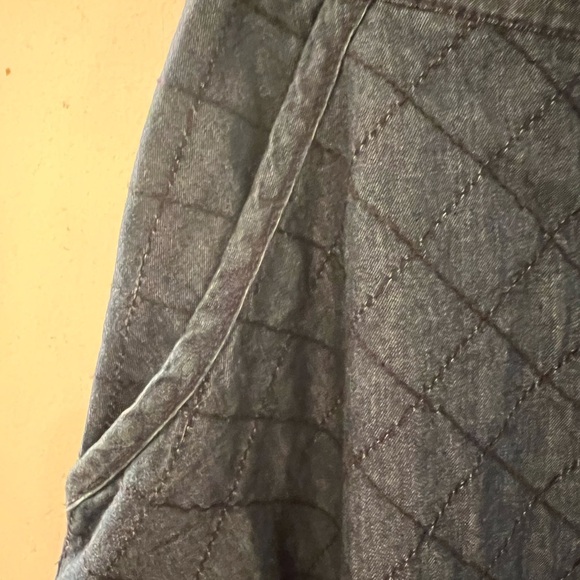 EUC A Line Denim Skirt FOREVER 21 Size S WORK Vintage Jean denim - Picture 6 of 7